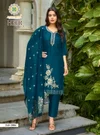 Heer Vol 2 By Passion Tree Barlin Plain Kurti With Bottom Dupatta